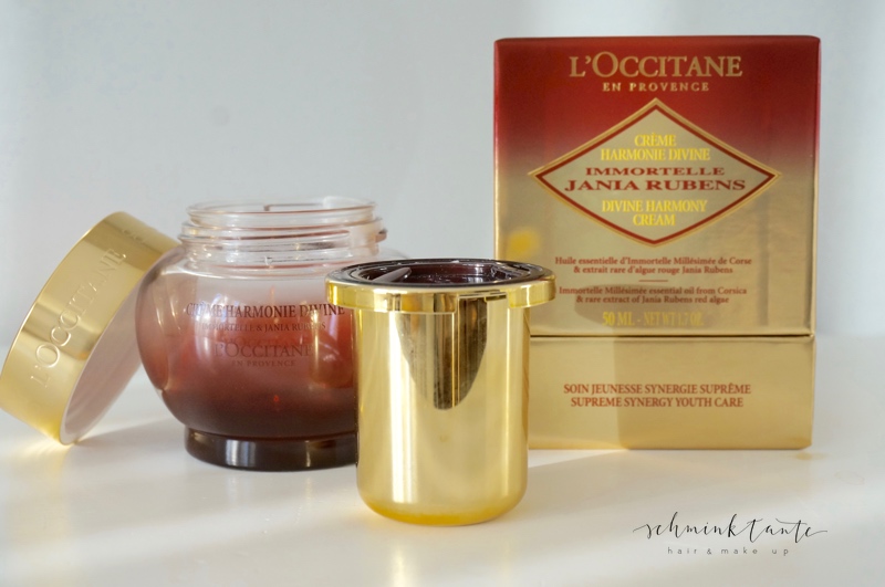 Luxuscreme von L'Occitane mit praktischem Refill.